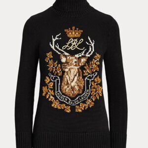NWT Ralph Lauren Cotton Elk Turtleneck (XL)